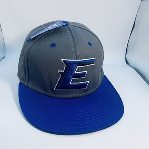 Easton Baseball Softball Hat Fitted A Flex Cap Size M Blue And Grey